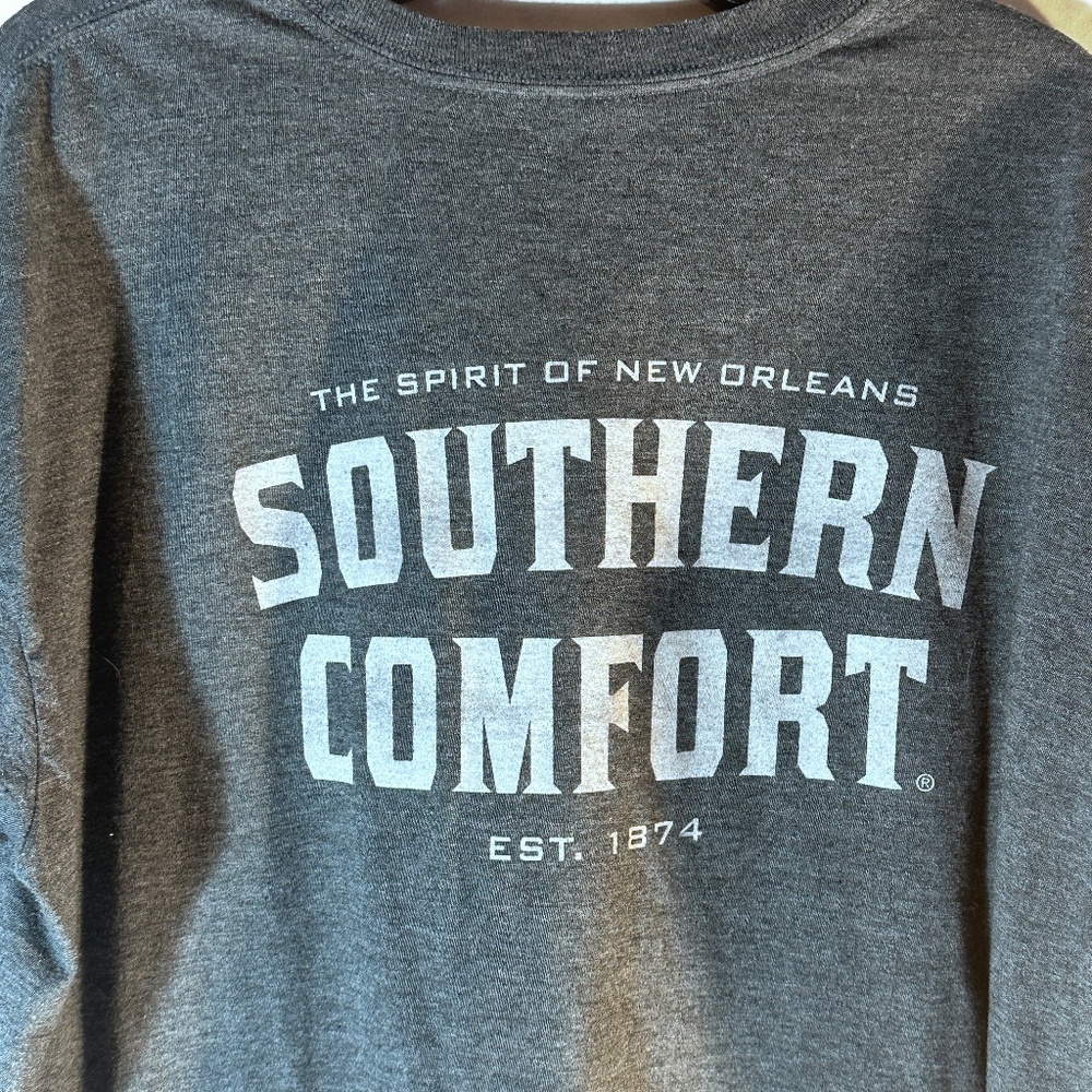 Southern Comfort Gray Short Sleeve T Shirt Tee XL - Picture 6 of 6